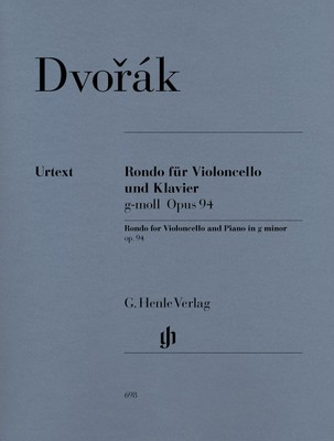 Rondo for Violoncello and Piano g minor Op. 94 - Antonin Dvorak - Cello G. Henle Verlag