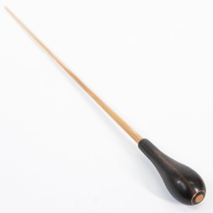Conductors Baton - Takt 15" Wooden Stick with Pear-Shaped Handle with Boxwood Parisian Eye Ebony