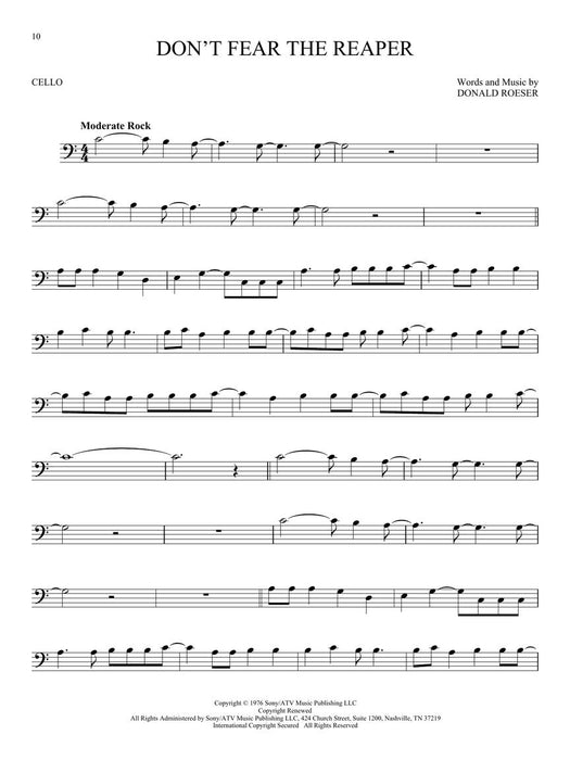 50 Pop Songs for Kids for Cello - Hal Leonard