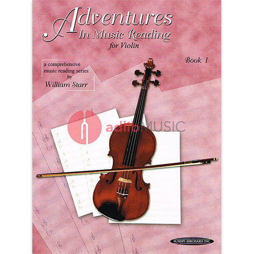 Adventures in Music Reading Book 1 - Violin Solo/Duet by Starr Summy Birchard 618