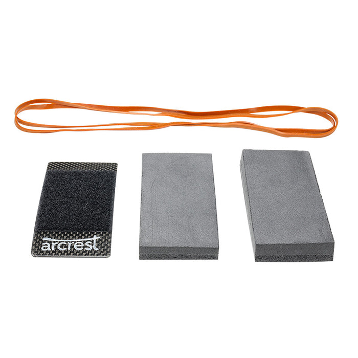 Violin Shoulder Rest/Pad - ArcRest Carbon Fibre, 4/4-1/2, Medium Set