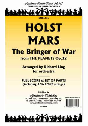 MARS (SCORE/PARTS) - HOLST ARR LING (ORCHESTRA PACK) - GOOD MUSIC