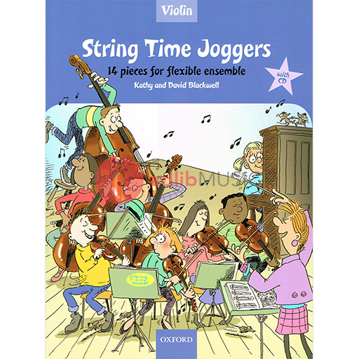String Time Joggers - Violin Part/CD by Blackwell Oxford 9780193359130