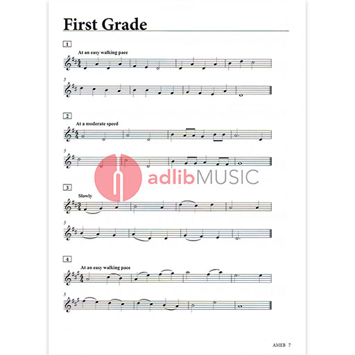 AMEB Sight-Reading - Violin - (2012) AMEB 1202057939