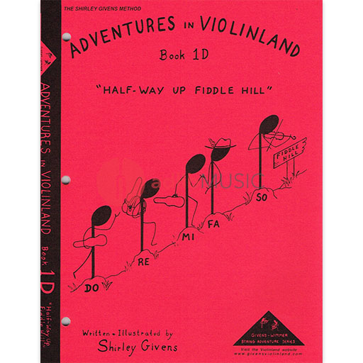 Adventures in Violinland Book 1D - Violin by Givens SS1D