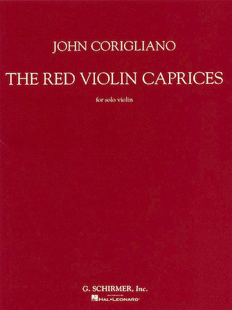 Corigliano - The Red Violin Caprices - Violin Solo Schirmer 50483486