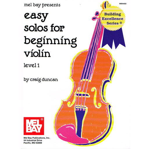 Easy Solos for Beginning Violin - Violin edited by Duncan Mel Bay 60690