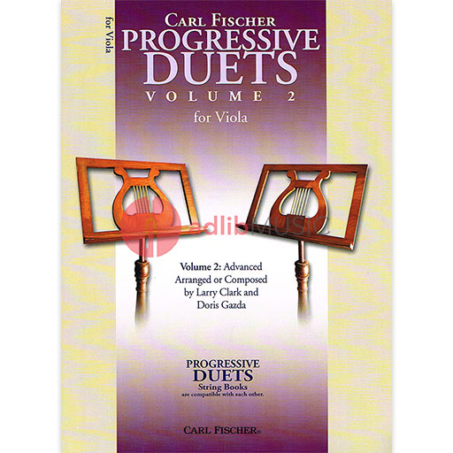 Progressive Duets Volume 2 - Viola Duet by Gazda/Clarke Fischer BF41