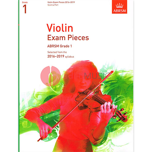 Violin Exam Pieces Grade 1, 2016-2019 - Score and Part - Various - Violin ABRSM