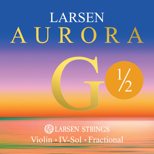 Larsen Aurora Violin G String Medium 1/2