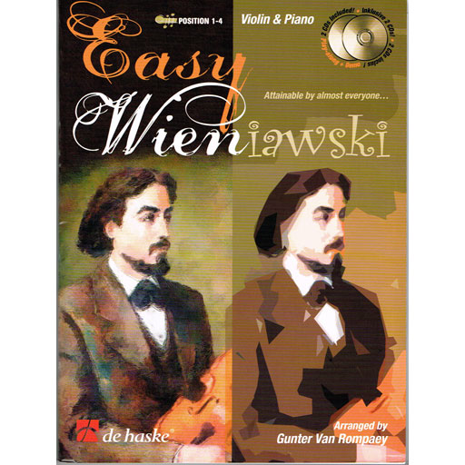 Wieniawski - Easy Wieniawski - Violin/CD/Piano Accompaniment DeHaske DHP1074331-400