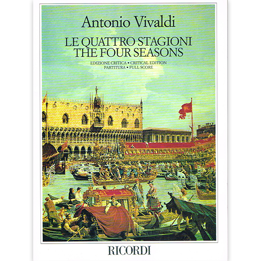 Vivaldi - Four Seasons Complete - String Orchestra Score/Parts Ricordi NR137300 NR13730