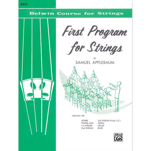 First Program for Strings - Double Bass EL02001