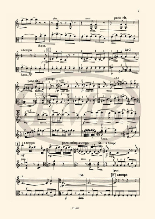 Weiner - Duo - Violin/Viola Duet EMB Z2800