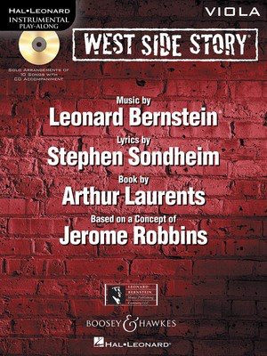 West Side Story for Viola - Instrumental Play-Along Book/CD Pack - Leonard Bernstein - Viola Boosey & Hawkes /CD