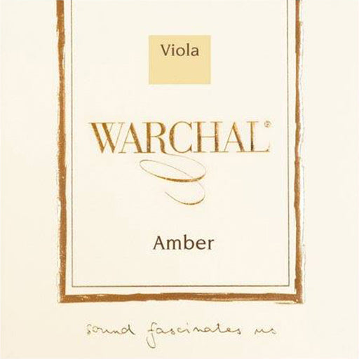 Warchal Amber Viola String Set (A Metal-Loop) 16"-17"