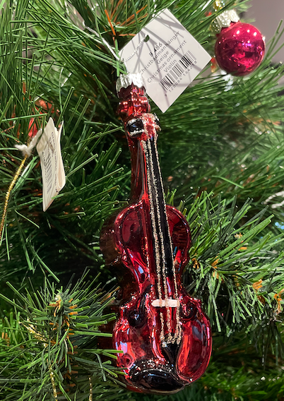 Violin/Viola Christmas Tree Decoration