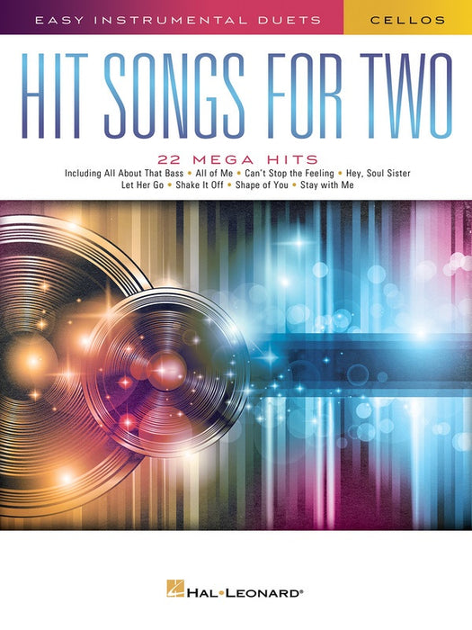 Hit Songs for Two Cellos - Cello Duet Hal Leonard 252488