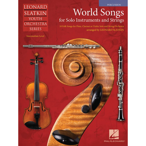 Slatkin - World Songs For Solo & Strings - Piano Accompaniment  Hal Leonard 4491328