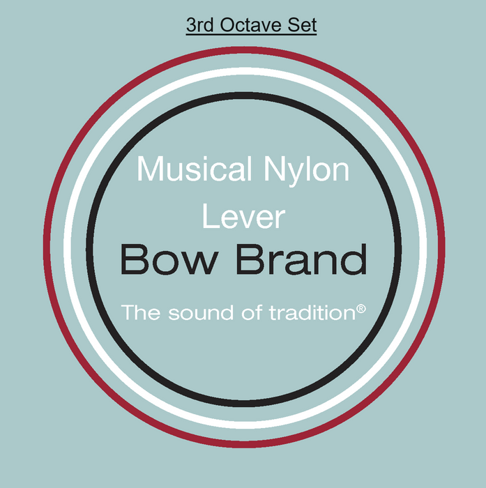 Bow Brand Nylon - Lever Harp, Octave 3, Set