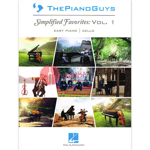 The Piano Guys: Simplified Favourites Volume 1 - Easy Piano/Optional Cello Hal Leonard 127421