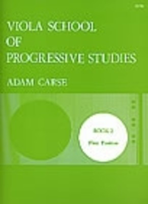 Viola School of Progressive Studies Book 2 - First Postion - Adam Carse - Viola Stainer & Bell Viola Solo