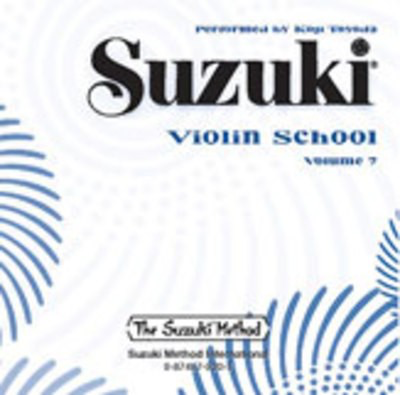 Suzuki Violin School Volume 7 - CD Recording (Recorded by Koji Toyoda) Summy Birchard 0920