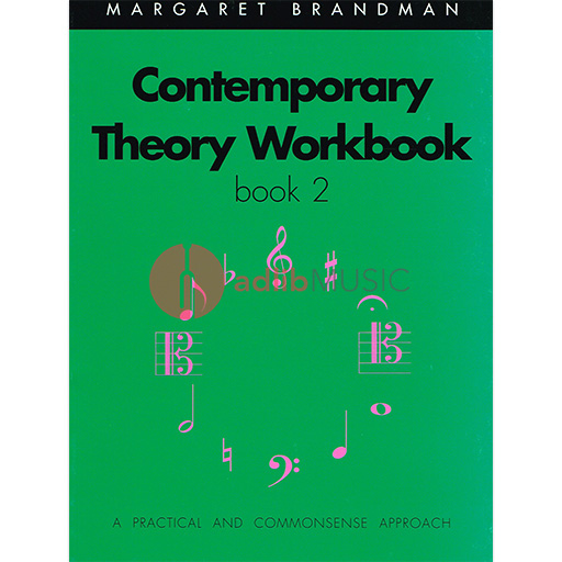 Contemporary Theory Workbook Book 2 - Theory Book by Brandman MBR18401