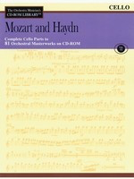 Mozart and Haydn - Volume 6 - The Orchestra Musician's CD-ROM Library - Cello - Franz Joseph Haydn|Wolfgang Amadeus Mozart - Cello Hal Leonard CD-ROM