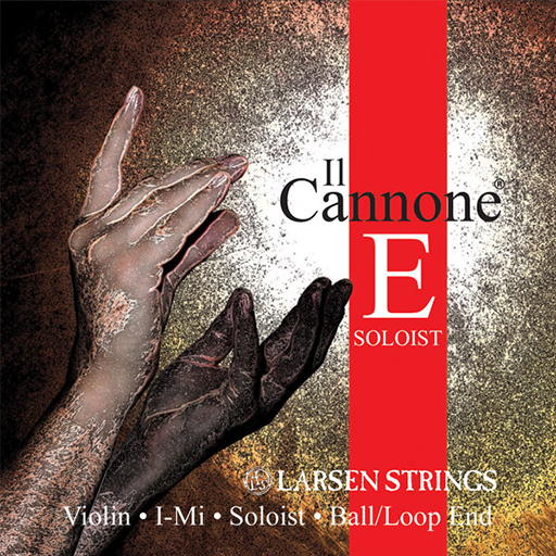 Larsen Il Cannone Solo Violin E String Medium Ball End 4/4