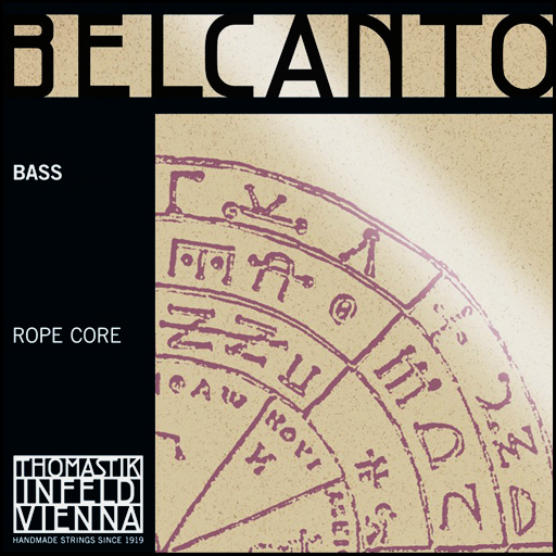 Thomastik Belcanto Double Bass String Set with Extension E Medium 3/4