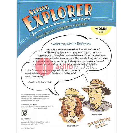 String Explorer Book 1 - Violin Book/ECD — The Sydney String Centre