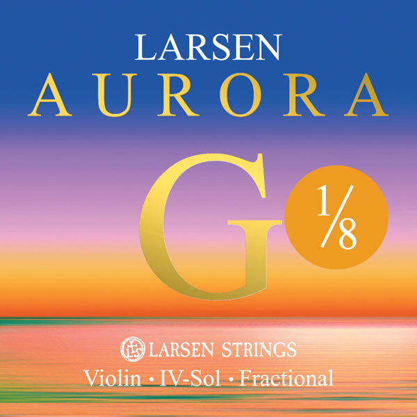 Larsen Aurora Violin G String Medium 1/8