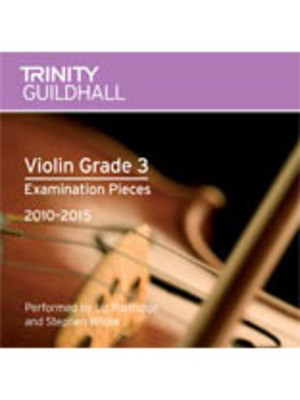 Violin Exam Pieces Gr 3 Cd 2010 - 2015 -