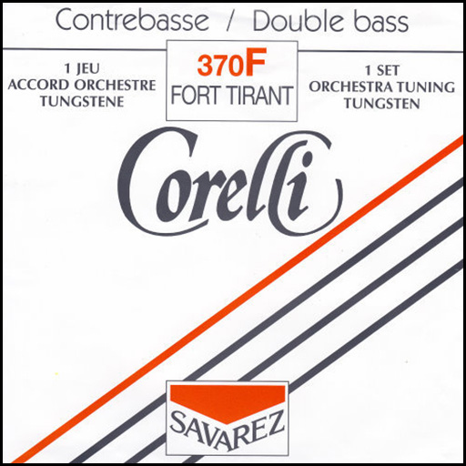 Corelli Double Bass Tungsten String Set Forte 3/4-4/4