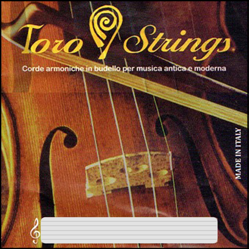 Toro Ram Gut .94 120cm (Bass Viol A medium) VARNISHED — The Sydney