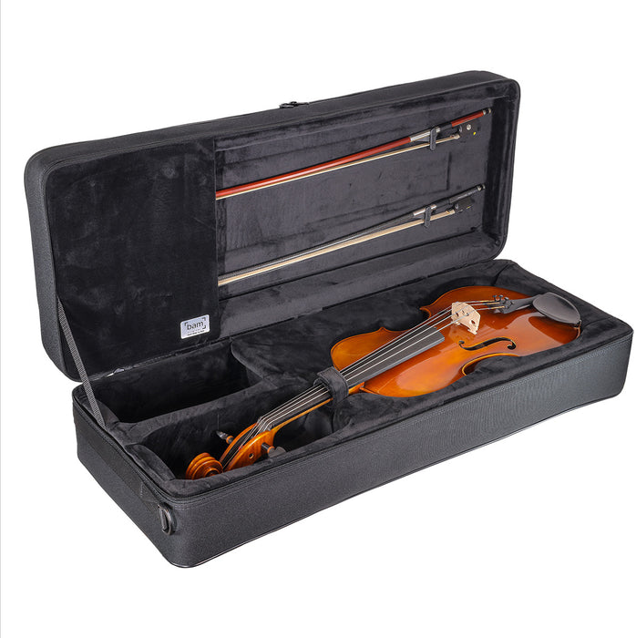 Viola Case - Bam Conservatoire Oblong, Black, 41.5cm/16"