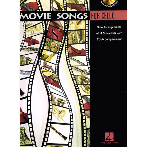 Movie Songs for Cello/CD Play-along Hal Leonard 841701
