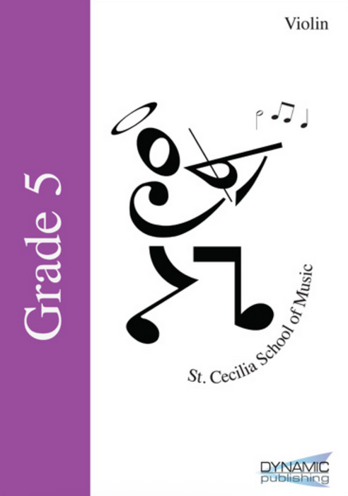 St Cecilia School of Music (SCSM) Violin Examination Book - Grade Five (Violin part only)
