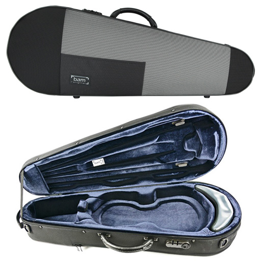 BAM Stylus Contoured Viola Case Black