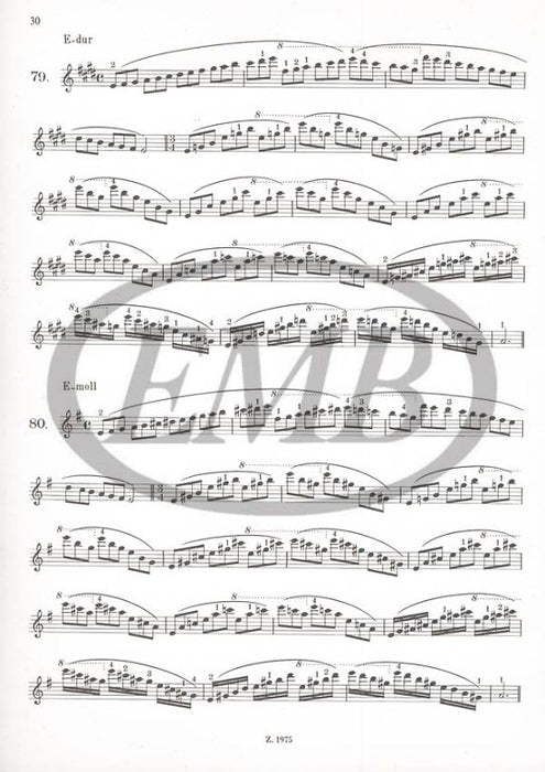 Orzagh - Scale Studies - Violin Solo EMB Z1975