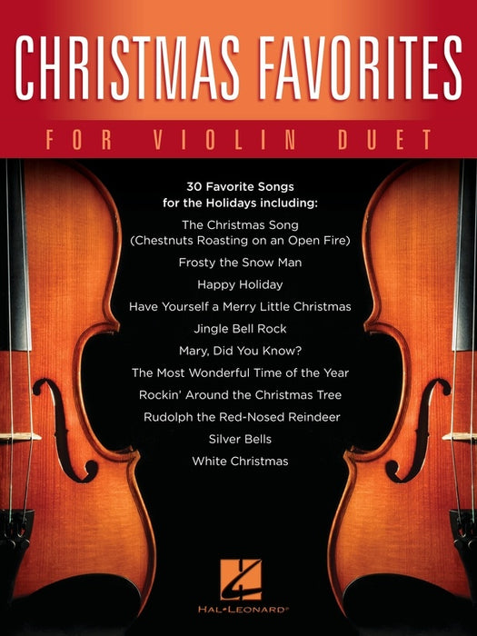 Christmas Favourites for Violin Duet - 2 Violins Hal Leonard 278014