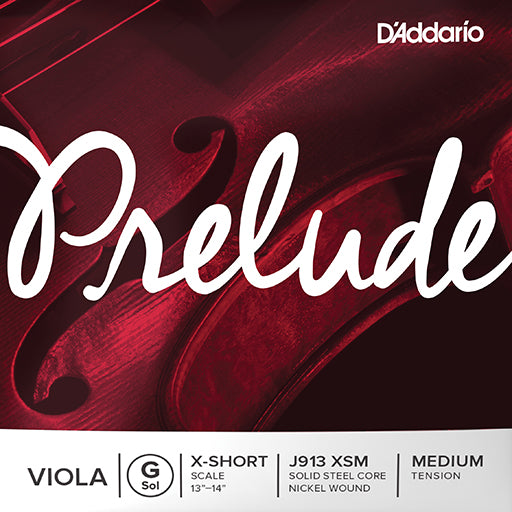 D'Addario Prelude Viola G String Medium Extra Short 11"-13"