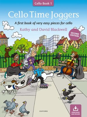 Cello Time Joggers Book/OLA - Kathy & David Blackwell - OUP