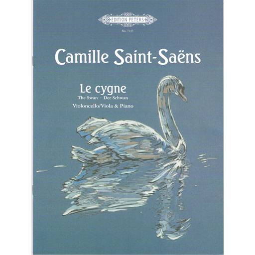 Saint-Saens - Swan from 'Carnival of the Animals' - Viola or Cello/Piano Accompaniment WA7002