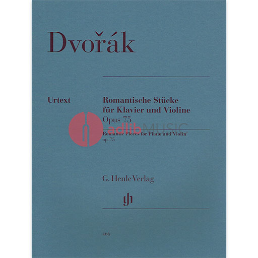 Dvorak - Romantic Pieces Op75 - Violin/Piano Accompaniment Henle HN466