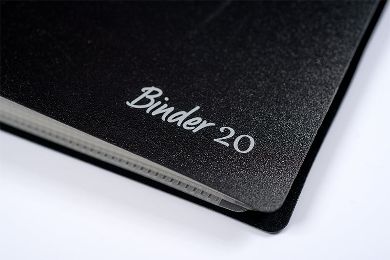 Rondofile - Binder Black Plastic + 20 Refills - Music Display Folder
