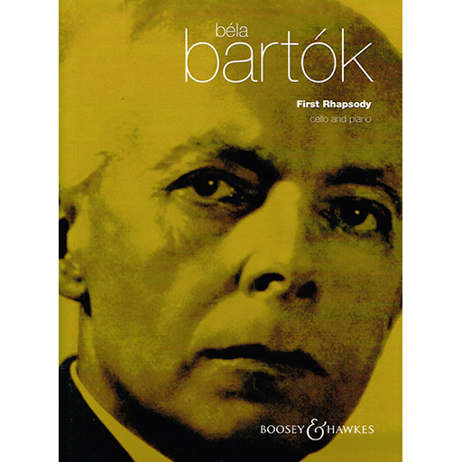 Bartok - Rhapsody #1 - Cello/Piano Accompaniment Boosey & Hawke M060012129
