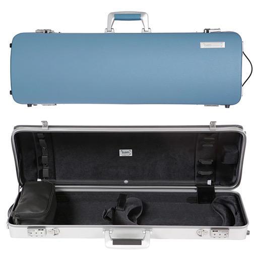 BAM L'Etoile Hightech 3.4 Oblong Violin Case Sky Blue 4/4