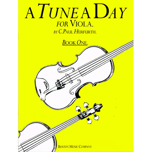 Tune a Day Book 1 - Viola by Herfurth BT10330